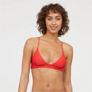 🆕H&M Ribbed Swim Top Size 2